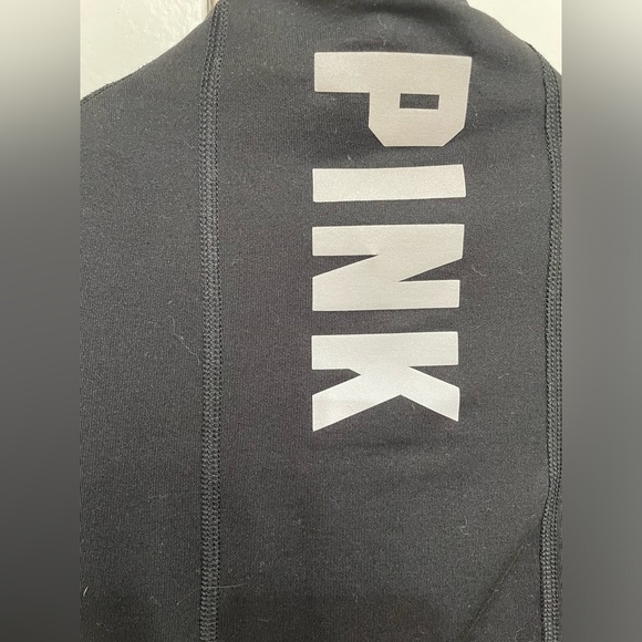 PINK ACTIVE Black Zip-up - Picture 3 of 5